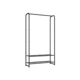 NEU Kleiderständer mit Ablagen 29 x 73 x 158,4 cm mattschwarz