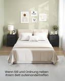 NEU Kommode mit 4 Stoffschubladen braun