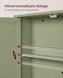 NEU Spiegelschrank mit 2 Spiegeltüren salbeigrün
