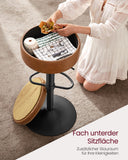 NEU Barhocker drehbar höhenverstellbar karamellbraun