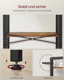 NEU Bücherregal 24 x 40 x 107 cm mit 4 Ebenen braun