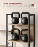 NEU Standregal mit 14 Ablagen in Industrie-Design 158 x 24 x 166 cm