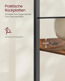 NEU Bücherregal mit 6 Ebenen und Rückwänden