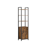 NEU Bücherregal 24 x 40 x 159,5 cm vintagebraun-tintenschwarz