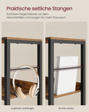 NEU Bücherregal mit 6 Ebenen 30 x 40 x 178 cm braun