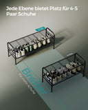NEU Schuhregal 3 Ebenen 12 Paar