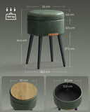 NEU Sitzhocker rund Ottoman