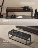 NEU HOME Sitzbank mit Stauraum aus Kunstleder
