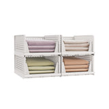 NEU 4er Set Schrank-Organizer klappbar weiß