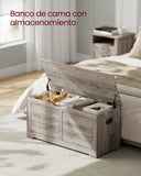 NEU Schuhbank Sitzbank mit Stauraum Landhausstil 40 x 100 x 46 cm mattweiß
