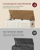 NEU Schuhbank mit Stauraum und Sicherheitsscharniere