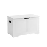 NEU Sitzbank mit Stauraum Vintage-Stil weiß