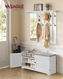 NEU Schuhbank Wandgarderobe Set 101cm breit mit 10 Haken