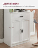 NEU Küchenschrank mit verstellbaren Einlegeböden modern weiß