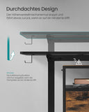 NEU Höhenverstellbarer Schreibtisch elektrisch 60 x 160 x (72-120) cm wolkenweiß