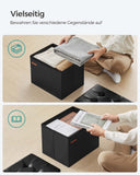NEU Sitzbank 41 cm Stauraum tintenschwarz