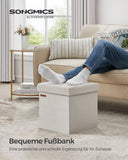 NEU Sitzbank Samt klappbar Stauraum