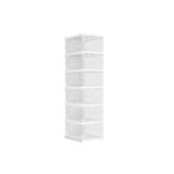 NEU Schuhschrank mit 6 Schuhboxen transparent-wolkenweiß