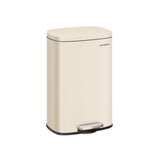 NEU Abfalleimer 50 L Pedal Softclose silbern