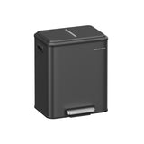NEU Mülltrennsystem 2 x 15 L tintenschwarz