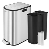 NEU Mülltrennsystem 2 Fächer 30+20 L