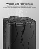 NEU Kosmetikeimer mit Pedal Stahl schwarz