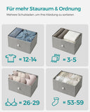 NEU Kommode 6 Stoffschubladen Metallrahmen