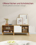 NEU TV-Schrank 140 cm lang natureichenfarben cremeweiß