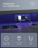 NEU Schreibtisch Gaming LED Steckdose