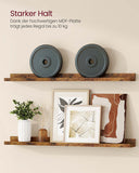 NEU 2er Set Wandregale vintagebraun