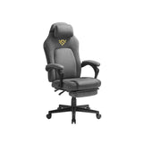 NEU Gaming-Stuhl ergonomisch Fußstütze schwarz