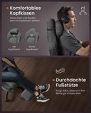 NEU Gaming-Stuhl ergonomisch Fußstütze schwarz