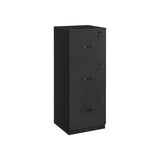 NEU Aktenschrank mit 3 Schubladen tintenschwarz