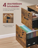 NEU Aktenschrank mit 4 Schubladen abschließbar