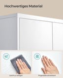 NEU Aktenschrank mit 2 Türen 5 Ebenen grau