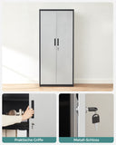 NEU Aktenschrank mit 5 Ebenen und verstellbaren Ablagen