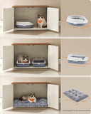 NEU Katzenklo-Schrank mit Türen