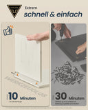 NEU Katzenklo-Schrank vintageweiß-honigbraun