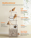 NEU Katzenbaum Katzenklo-Schrank