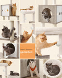 NEU Katzenbaum Katzenklo-Schrank