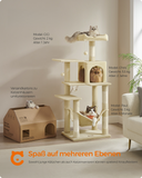 NEU Kratzbaum Hängematte 143cm beige
