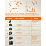 Neu Hundebox 81 x 58 x 58 cm Grau