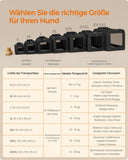 NEU Hundebox mit Griffen aus Metallrahmen 122 x 79 x 79 cm schwarz