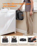 NEU Hundebox Metallrahmen mit Griffen 50 x 35 x 35 cm grau