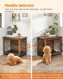 NEU Hundekäfig für Hunde bis zu 14 kg vintagebraun