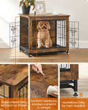 NEU Hundekäfig für Hunde bis zu 14 kg vintagebraun