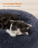 NEU Hundebett flauschig und waschbar dunkelgrau