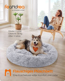 NEU Hundebett in der Mitte waschbar ombré grau