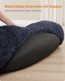 NEU Hundebett flauschig waschbar dunkelgrau
