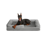 Neu Hundebett 12x 85 x 25 cm Hellgrau